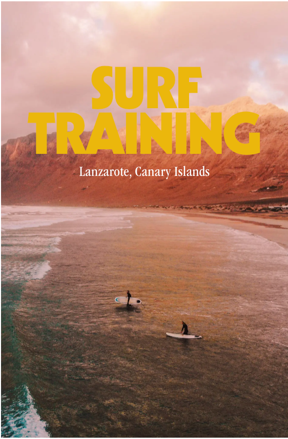 Deposit Surf Training Lanzarote