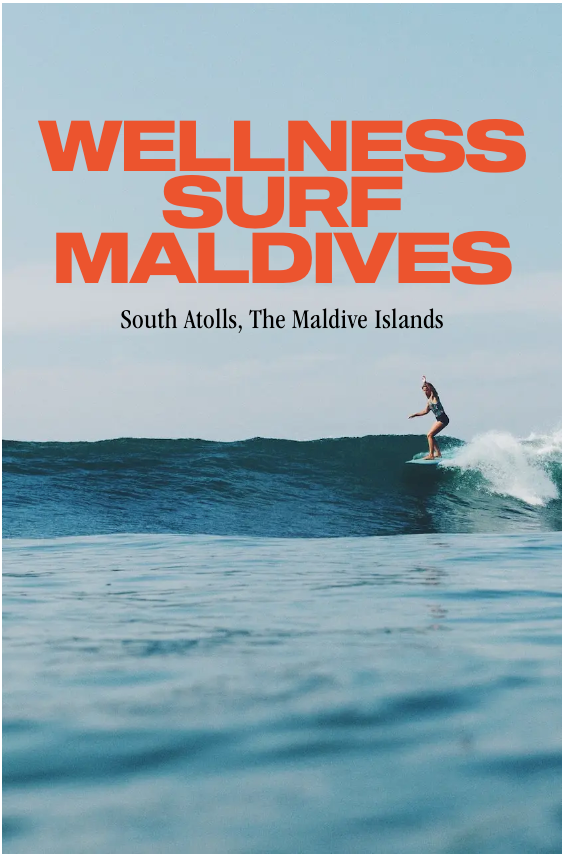 Deposit Surf Wellness Maldives 2022